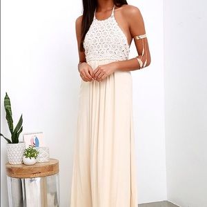 Crotchet Maxi Dress